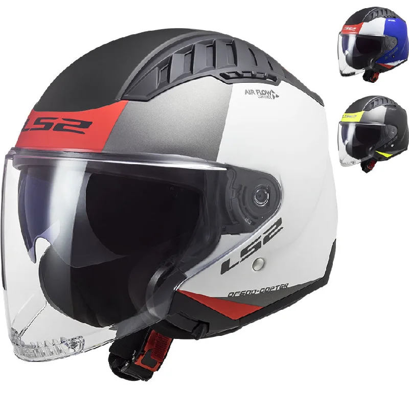 LS2 OF600 Copter Urbane Open Face Motorcycle Helmet