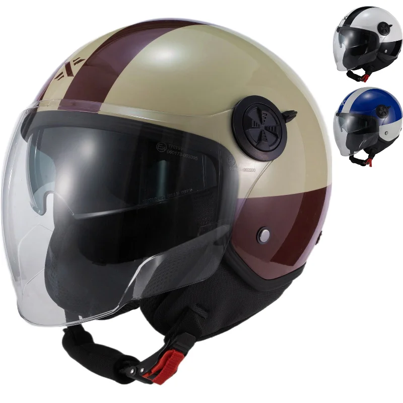 Shox Interceptor SV Ranger Open Face Motorcycle Helmet