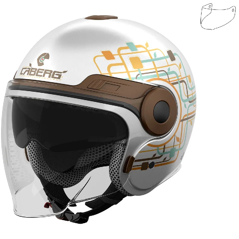 Caberg Uptown Lady Open Face Helmet & Visor