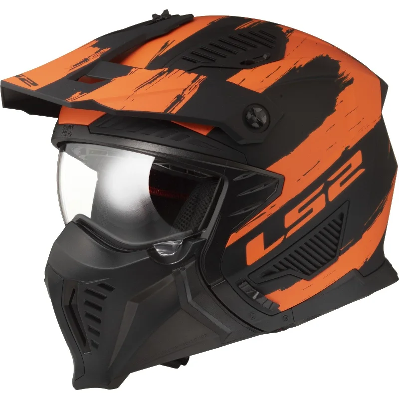 LS2 OF606 Drifter Mud Open Face Motorcycle Helmet