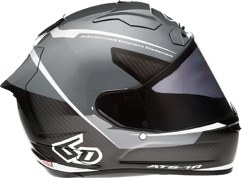 6D HELMETS ATS-1R Helmet - Alpha - Silver - 2XL 30-0589