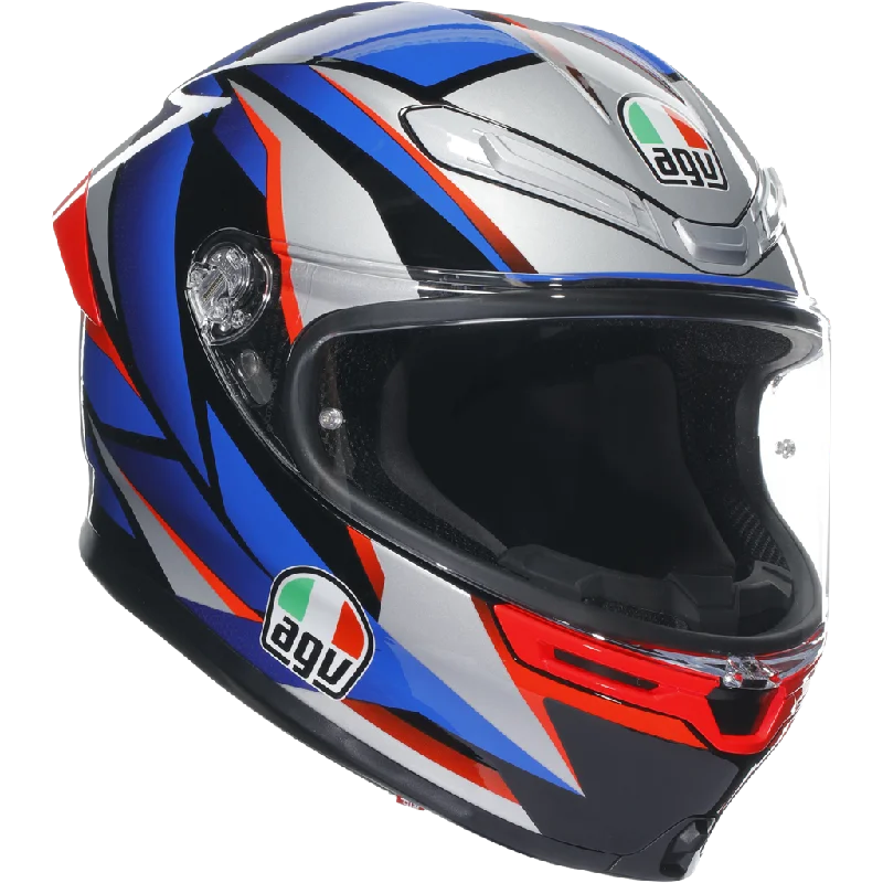 AGV K6-S Slashcut - Black / Blue / Red