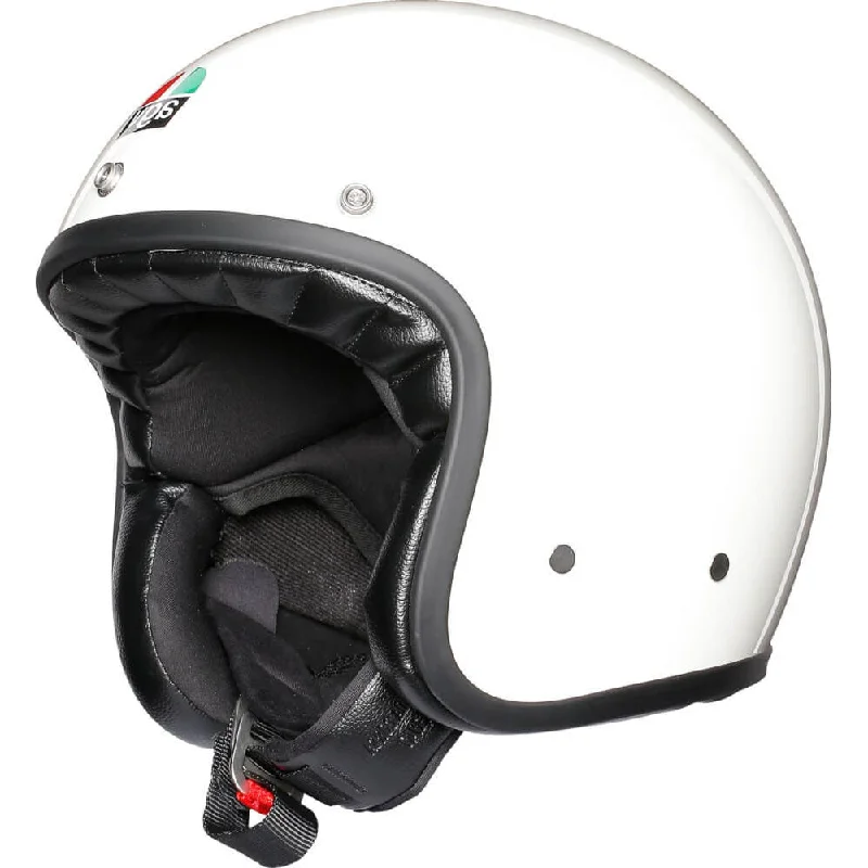 AGV X70 Mono Retro Open Face Helmet - Gloss White