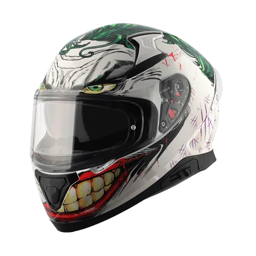 AXOR Apex Joker (Special Edition DC Comics) Gloss White Helmet