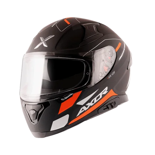 Axor Apex Turbine Dull/Matt Black Orange Grey Helmet