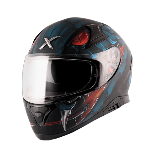 Axor Apex Venomous Dull/Matt Black Blue Helmet