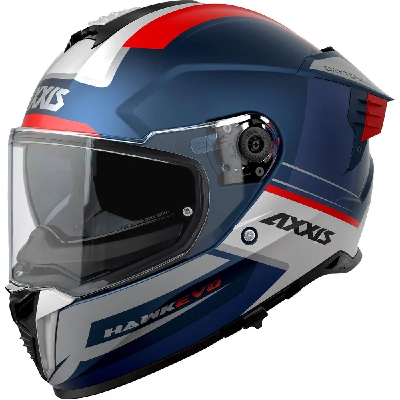 Axxis Hawk Evo SV Daytona C7 Full Face Helmet Matt Blue