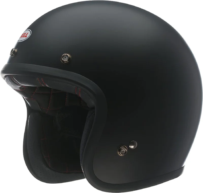 Bell Custom 500 Matte Black Open Face Helmet