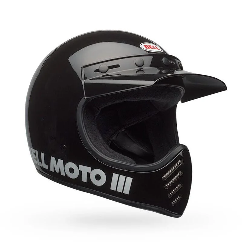 BELL Moto 3 - Classic Gloss Black