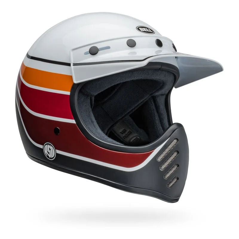 BELL Moto 3 - RSD Saddleback Satin/Gloss White/Black