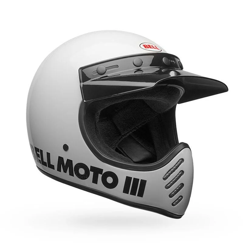 BELL Moto 3 - Classic Gloss White