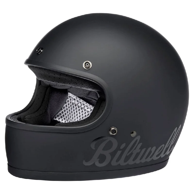 BILTWELL Gringo Helmet 22.05 - Flat Black Factory