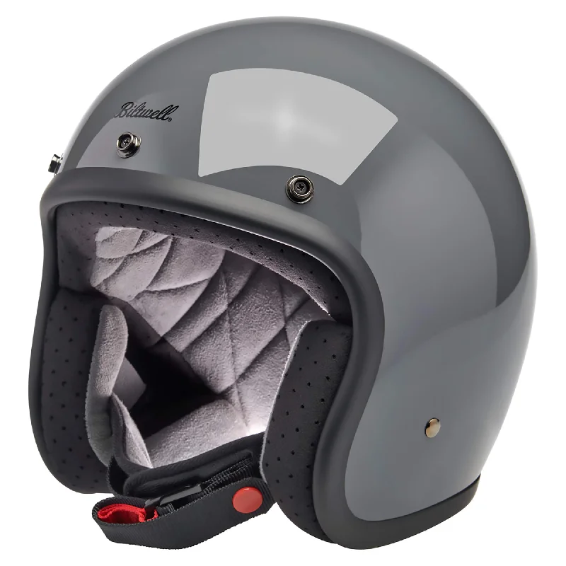 Bonanza Helmet DOT Approved Helmet - Gloss Storm Grey