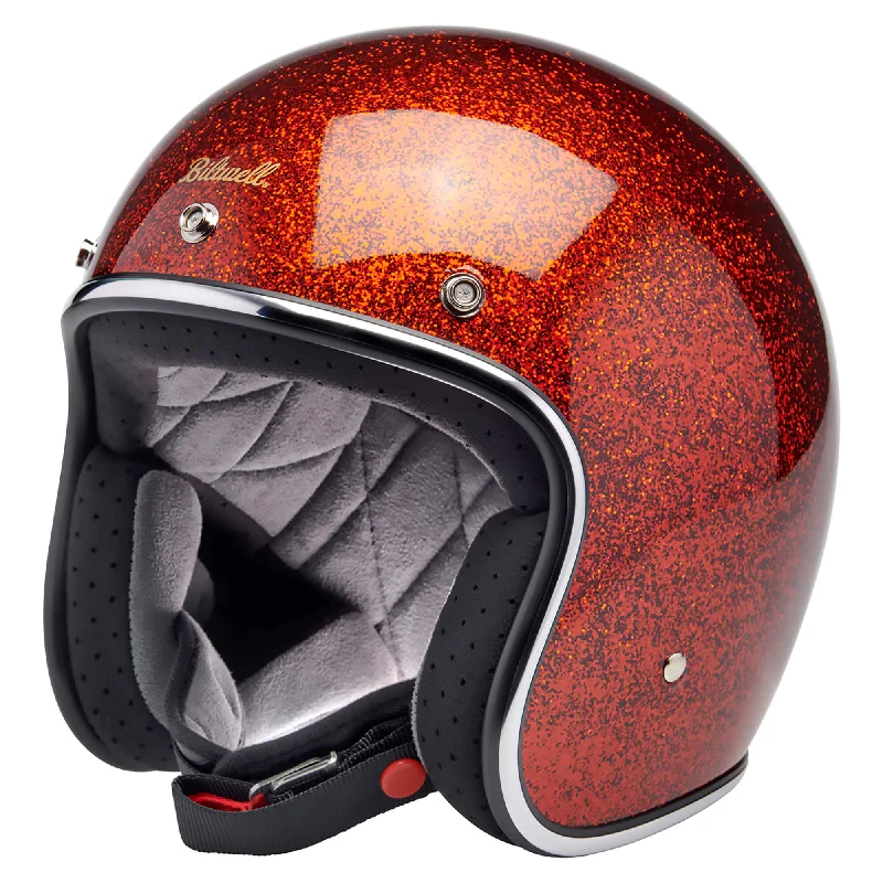 Bonanza Helmet DOT Approved Helmet - Rootbeer Megaflake