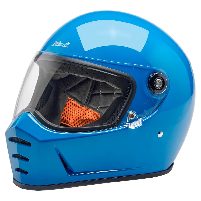 Lane Splitter DOT/ECE R22.06 Approved Full Face Helmet - Gloss Tahoe Blue