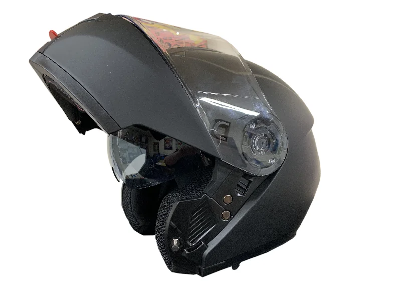 Stealth V159 Flip Front Helmet Matt Black