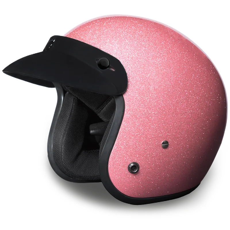 Daytona D.O.T Cruiser Pink Metal Flake Helmet