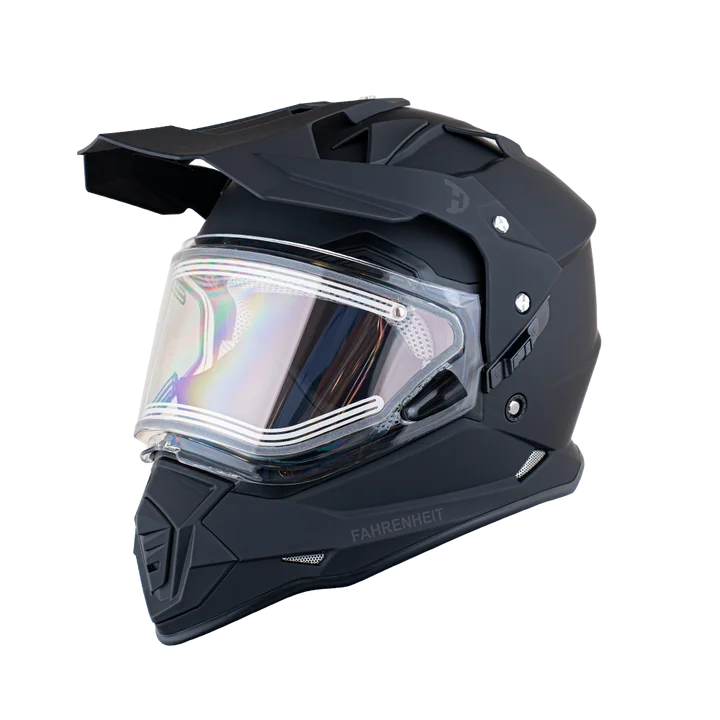 Daytona D.O.T Fahrenheit Helmet, Dull Black