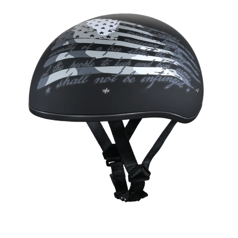 Daytona D.O.T Skull Cap - w/2nd Amendment Helmet