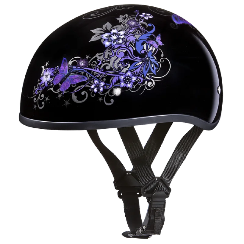 Daytona D.O.T Skull Cap - w/Butterfly Helmet