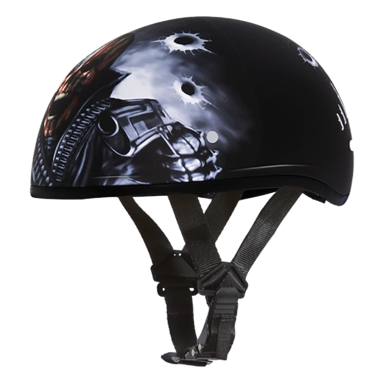 Daytona D.O.T Skull Cap - w/Come and Get 'Em Helmet