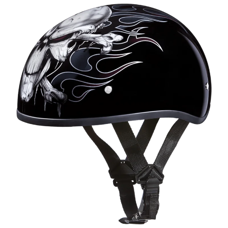 Daytona D.O.T Skull Cap - w/Cross Bones Helmet