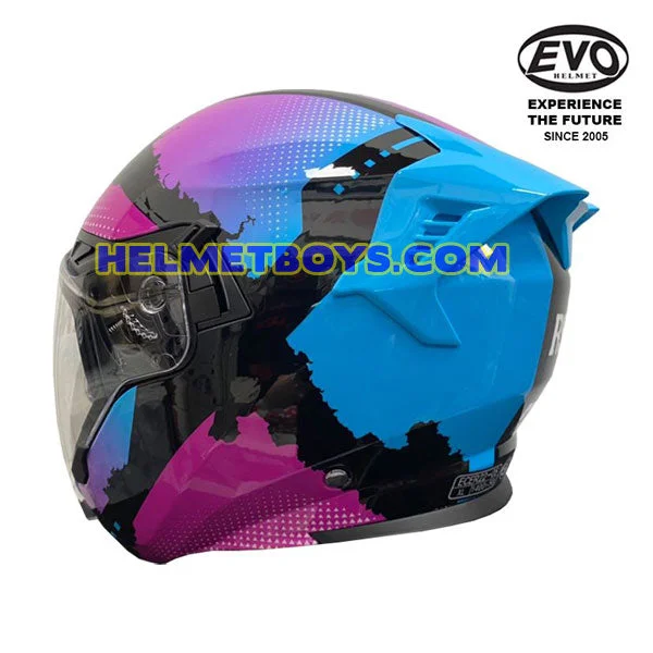 EVO RS9 Motorcycle Sunvisor Helmet IDOL