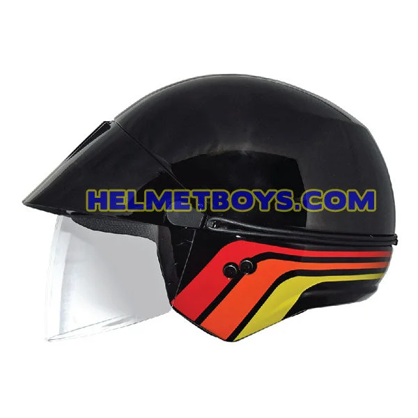 GPR AEROJET Shorty Motorcycle Helmet BELGIUM G4