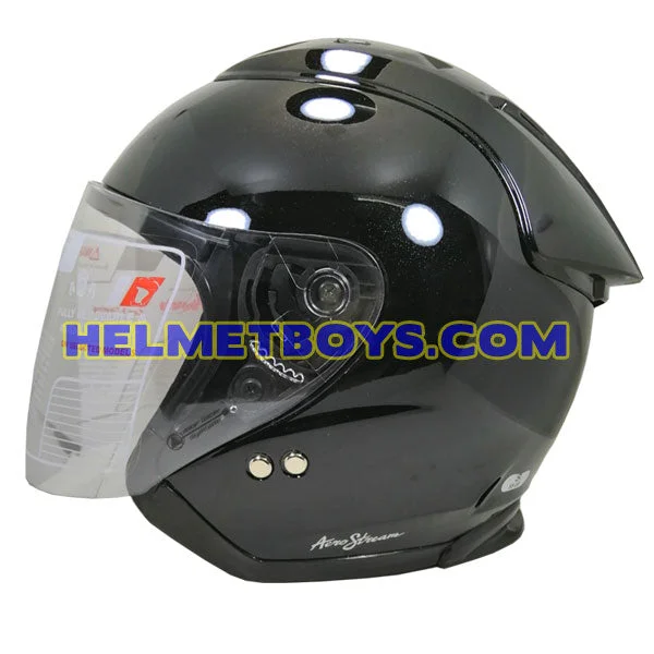 GRAVITY TRAX Motorcycle Open Face Helmet