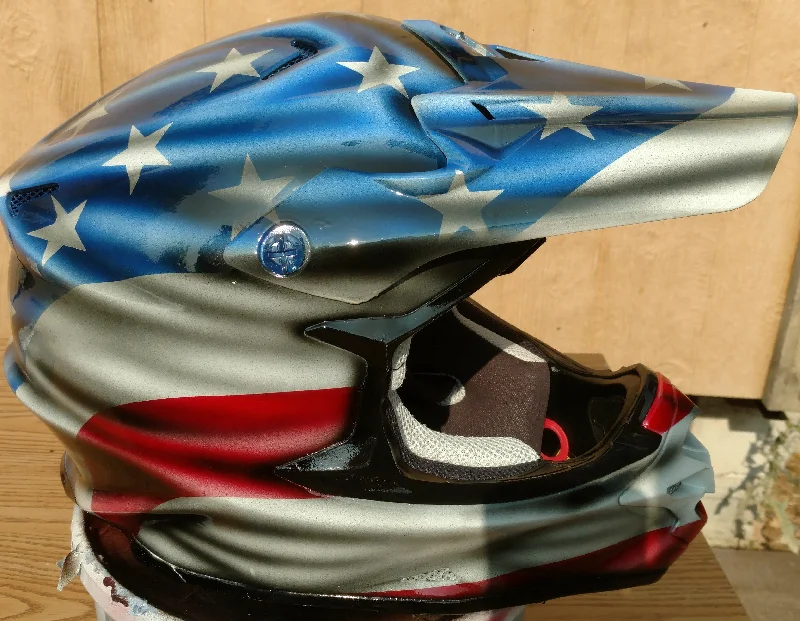 Harley Full face Shoei American Flag