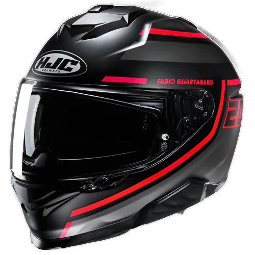 HJC I71 Fabio Quartararo 20 Full Face Helmet MC1SF Black / Red