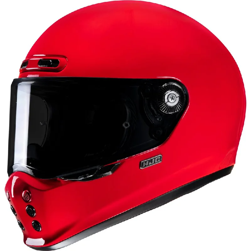 HJC V10 Full Face Helmet MC1 Deep Red