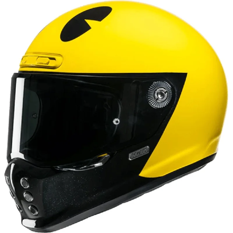 HJC V10 Pac-Man Bandai Namco Full Face Helmet MC3 Yellow