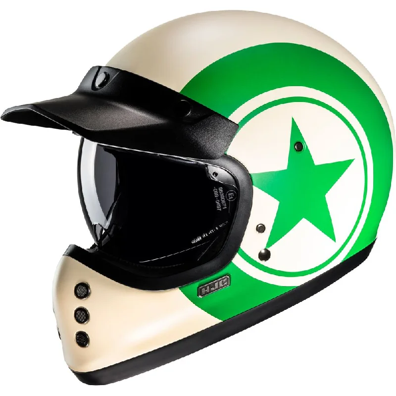 HJC V60 Nyx Full Face Helmet MC4SF Green