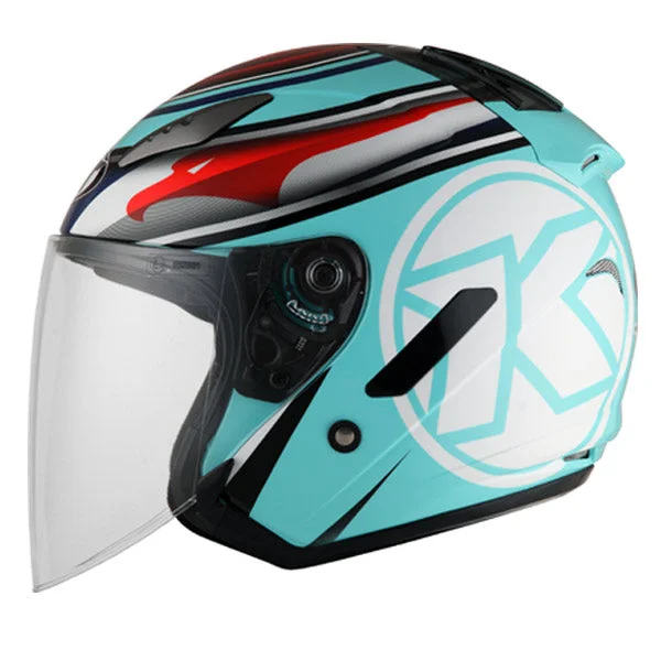 KYT Motorcycle Helmet HELLCAT AQUA