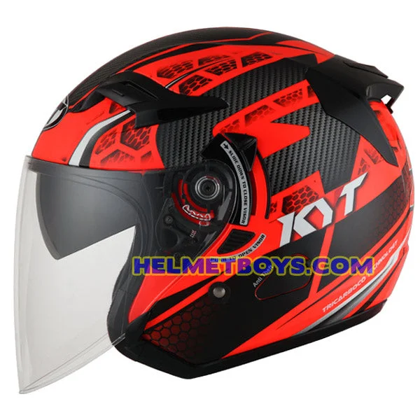 KYT Motorcycle Sunvisor Helmet ANDI GILANG