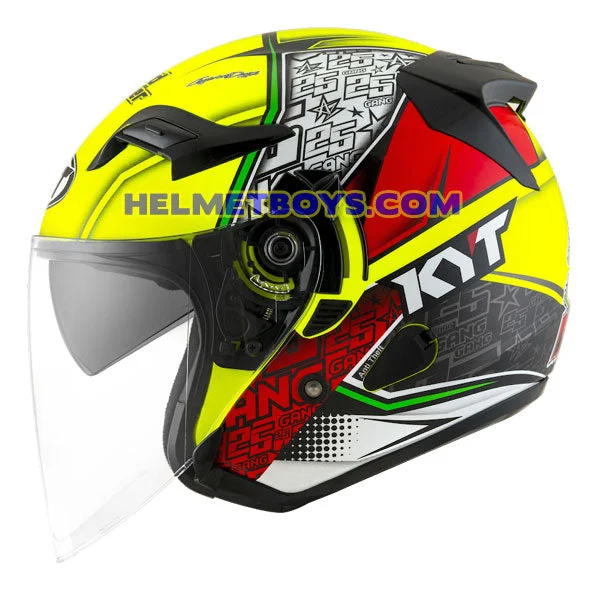 KYT Motorcycle Sunvisor Helmet AZLAN SHAH