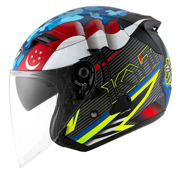 KYT Motorcycle Sunvisor Helmet SINGAPORE MALAYSIA