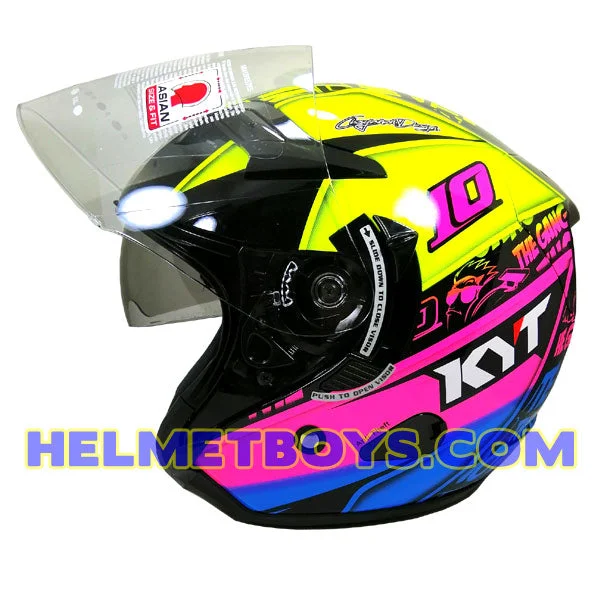 KYT Motorcycle Sunvisor Helmet THITIPONG