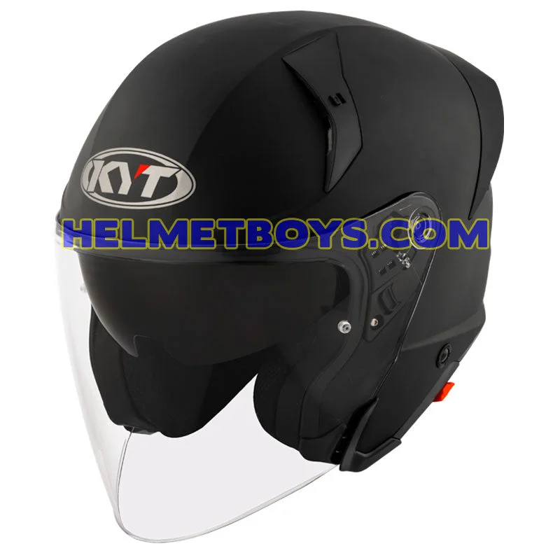 KYT TTR JET Motorcycle Sunvisor Helmet SOLID COLORS