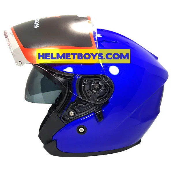 LAZER JH3 Motorcycle Sunvisor Helmet Glossy Colors