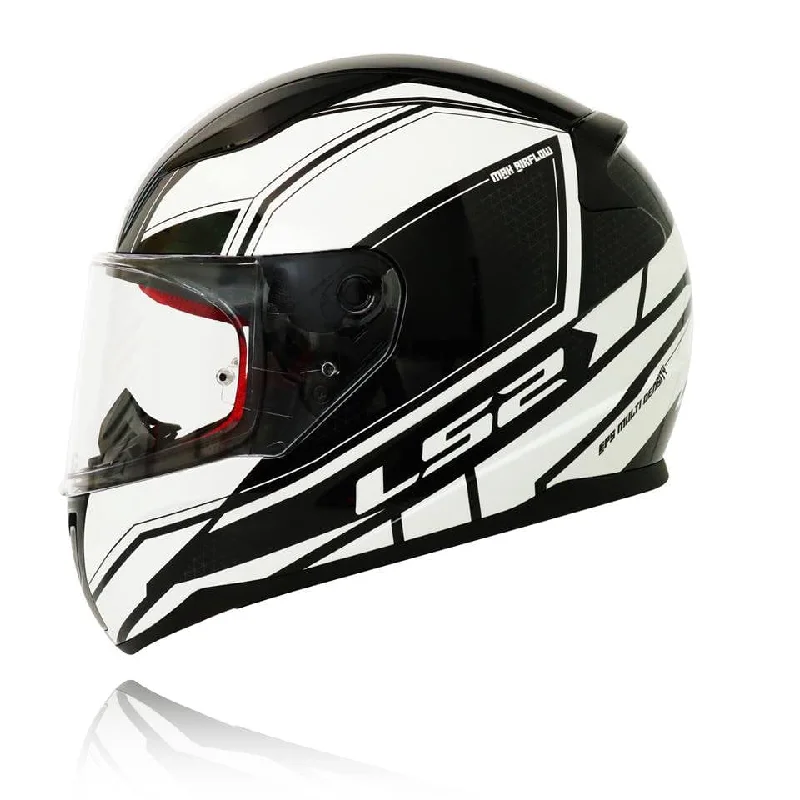 LS2 FF353 RAPID INFINITY Matt Black White Helmet