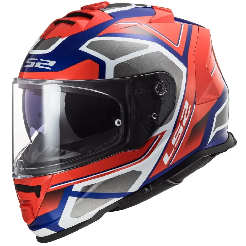 LS2 FF800 Storm Faster Gloss Red Blue Helmet