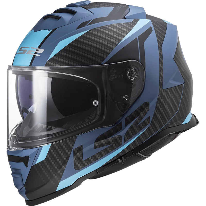 LS2 FF800 Storm Racer Gloss Blue Helmet