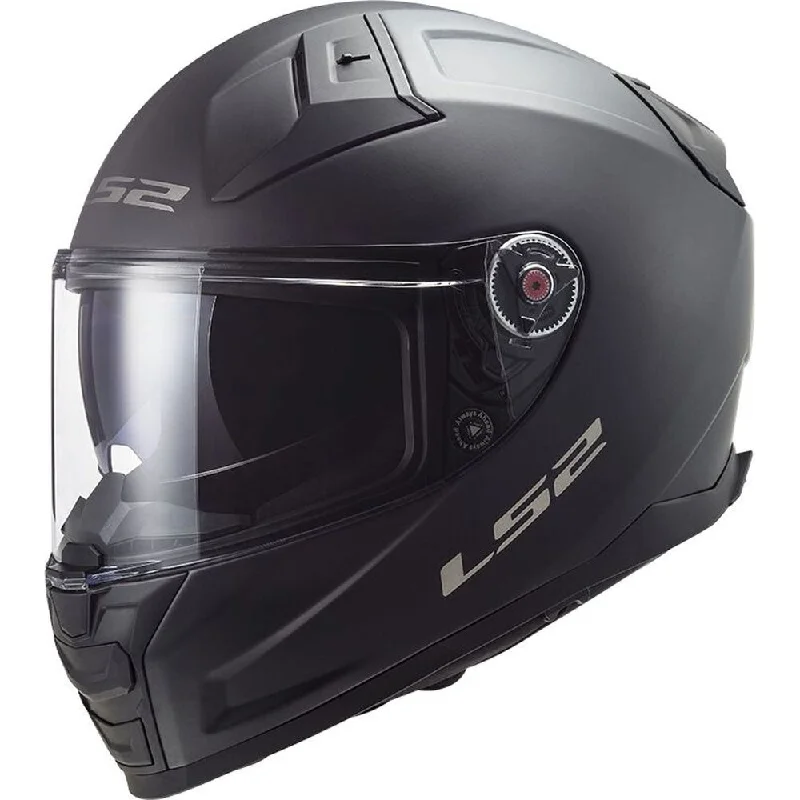 LS2 FF811 Vector 2 ECE 22.06 Full Face Helmet Matt Black With 4X UCS Intercom