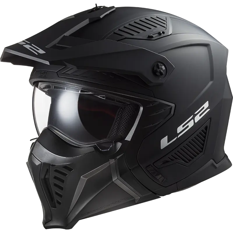 LS2 OF606 Drifter Open Face Helmet Matt Black