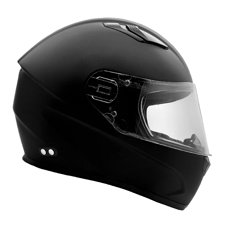 Adult Matte Black Full Face Helmet 3x 4x