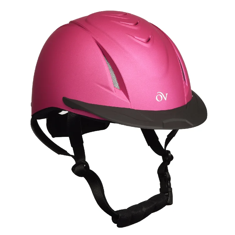 Metallic Schooler Helmet - Fuchsia