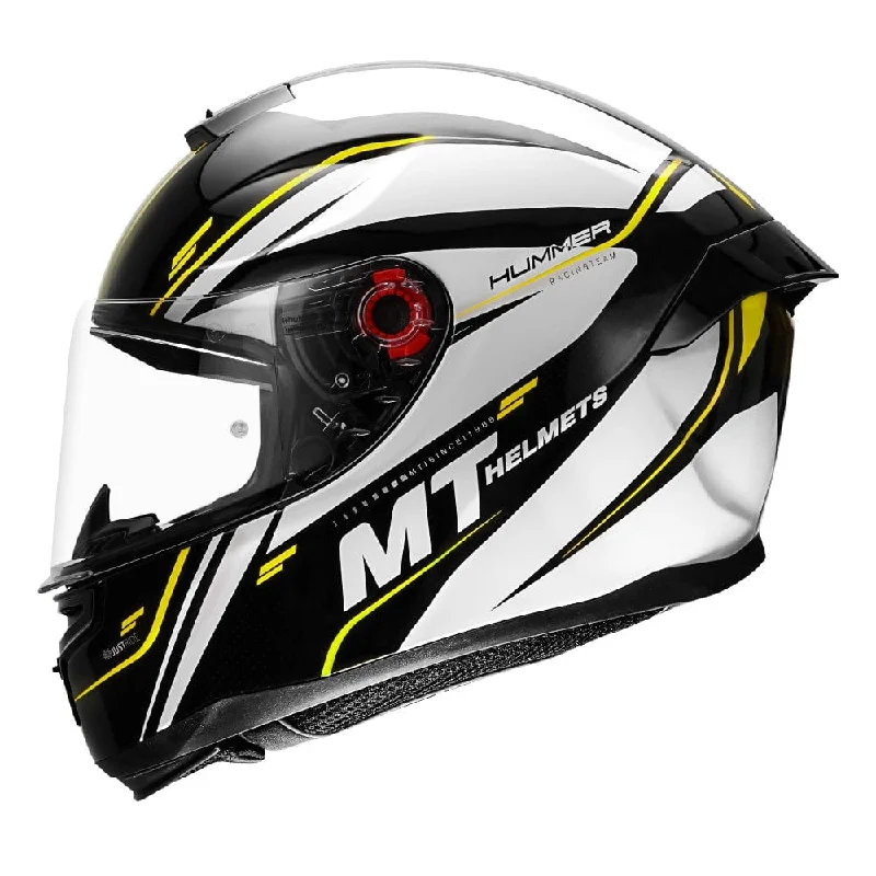 MT HUMMER CERO GLOSS FLUORO YELLOW HELMET