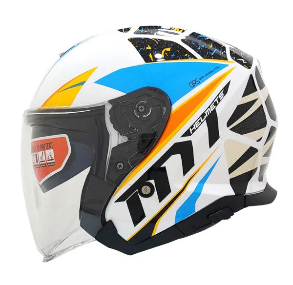 MT Motorcycle Sunvisor Helmet THUNDER JUANFRAN